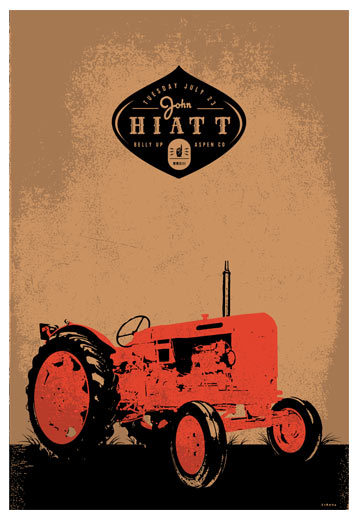 Scrojo John Hiatt Poster