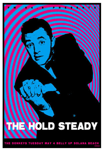 Scrojo Hold Steady Poster