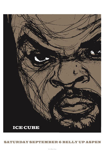 Scrojo Ice Cube Poster