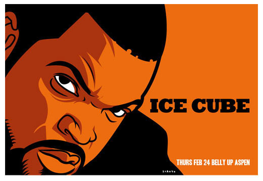 Scrojo Ice Cube Poster