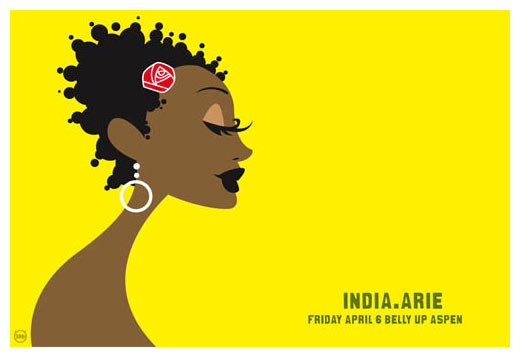 Scrojo India.Arie Poster