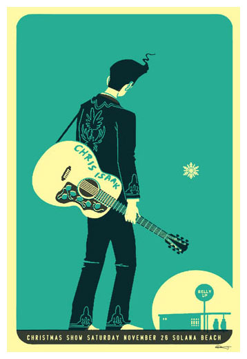 Scrojo Chris Isaak Poster