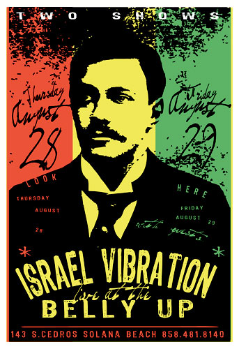 Scrojo Israel Vibration Poster