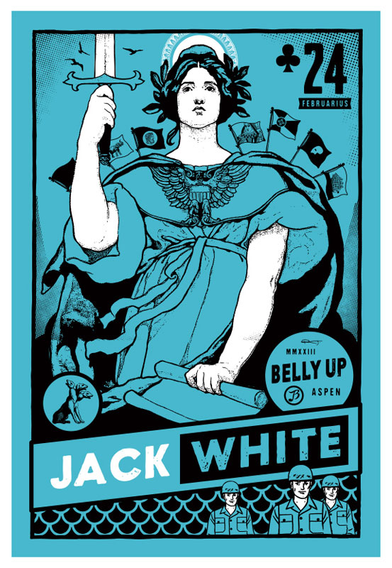 Scrojo Jack White Poster