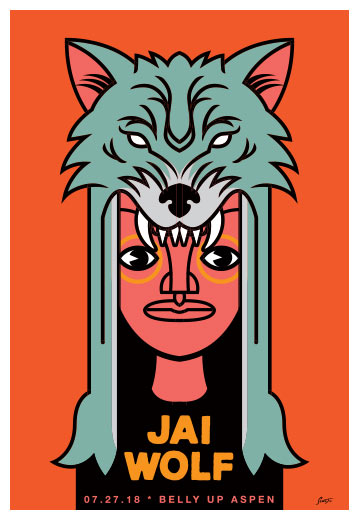 Scrojo Jai Wolf Poster