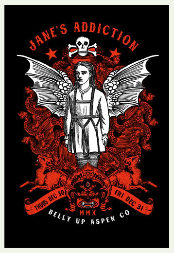 Scrojo Jane's Addiction Poster