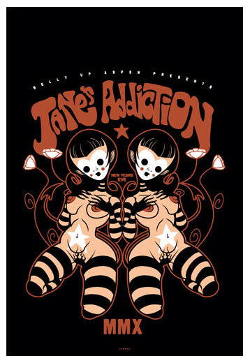 Scrojo Jane's Addiction Poster