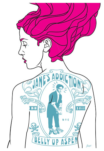 Scrojo Jane's Addiction Poster