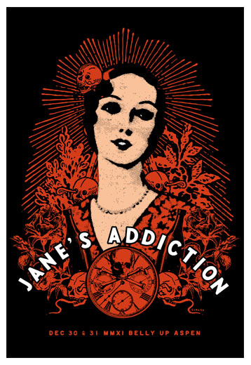 Scrojo Jane's Addiction Poster