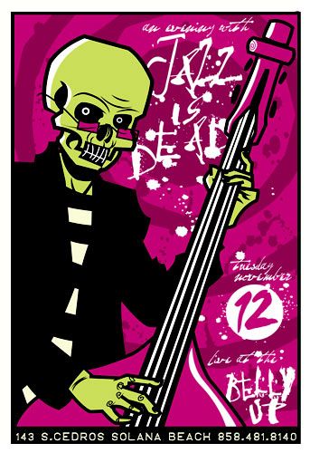 Scrojo Jazz Is Dead Poster