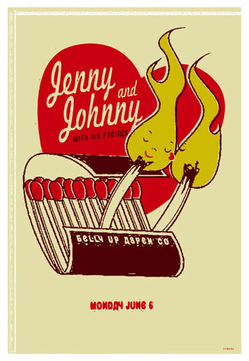Scrojo Jenny and Johnny Poster