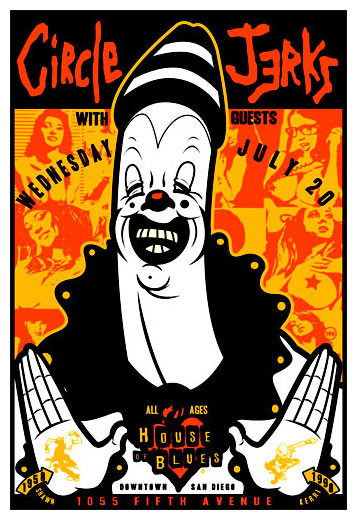 Scrojo Circle Jerks Poster