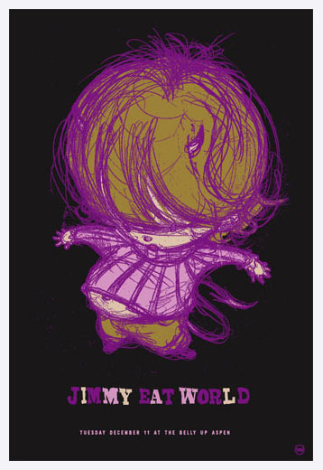 Scrojo Jimmy Eat World Poster
