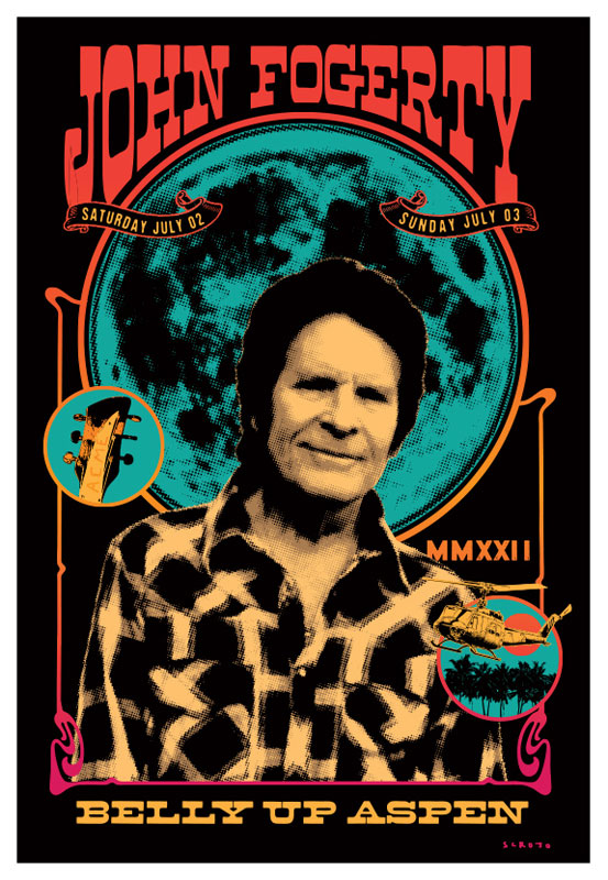 Scrojo John Fogerty Poster