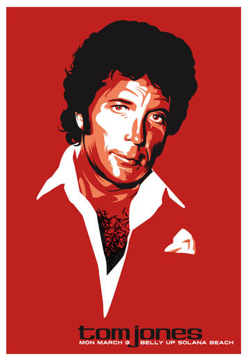 Scrojo Tom Jones Poster