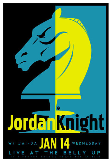 Scrojo Jordan Knight Poster