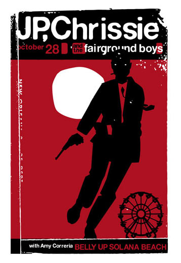 Scrojo JP Chrissie and the Fairground Boys Poster