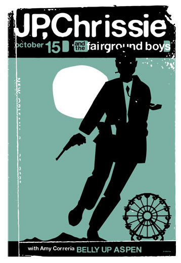 Scrojo JP Chrissie and the Fairground Boys Poster