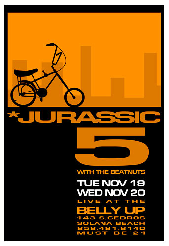 Scrojo Jurassic 5 Poster