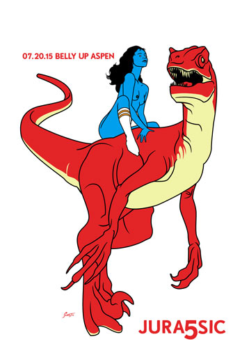 Scrojo Jurassic 5 Poster