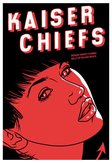 Scrojo Kaiser Chiefs Poster