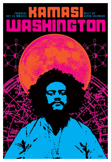 Scrojo Kamasi Washington Poster