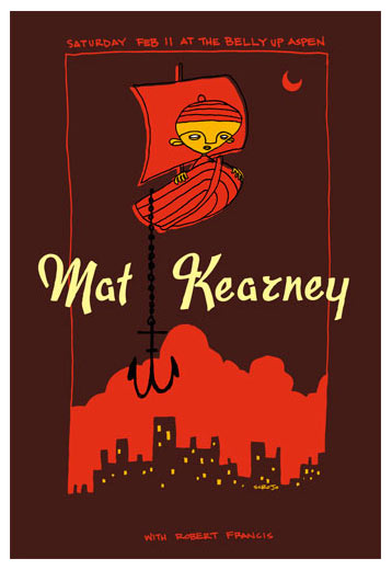 Scrojo Mat Kearney Poster