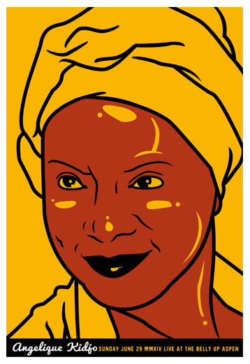 Scrojo Angelique Kidjo Poster