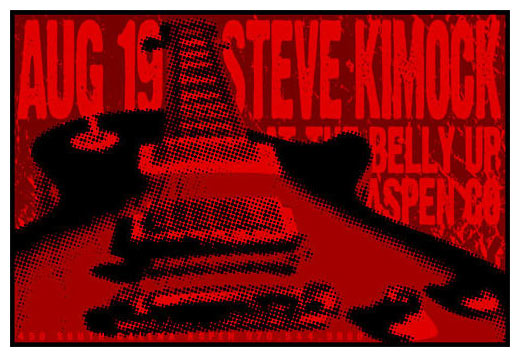 Scrojo Steve Kimock Poster