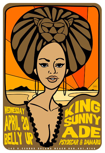 Scrojo King Sunny Ade Poster