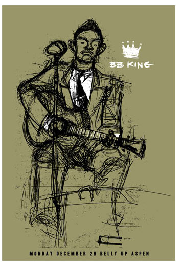 Scrojo B.B. King Poster