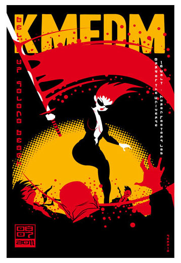 Scrojo KMFDM Poster