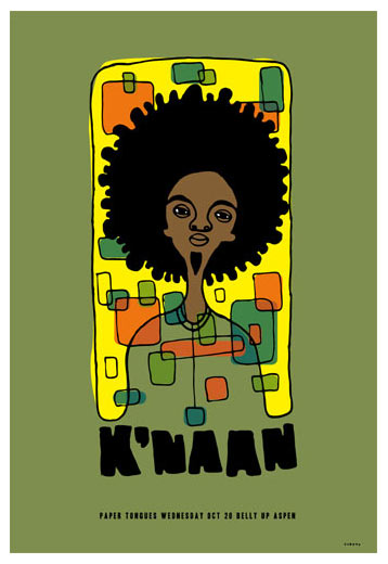 Scrojo K'Naan Poster