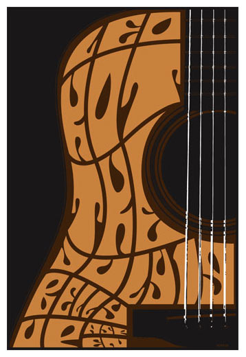 Scrojo Leo Kottke Poster