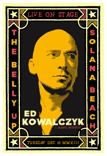Scrojo Ed Kowalczyk Acoustic Show Poster
