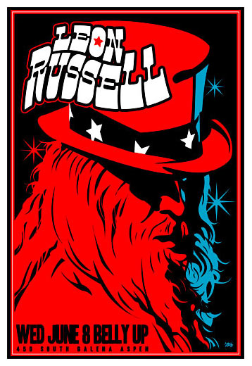 Scrojo Leon Russell Poster