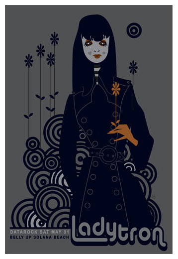 Scrojo Ladytron Poster