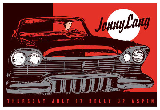 Scrojo Jonny Lang Poster