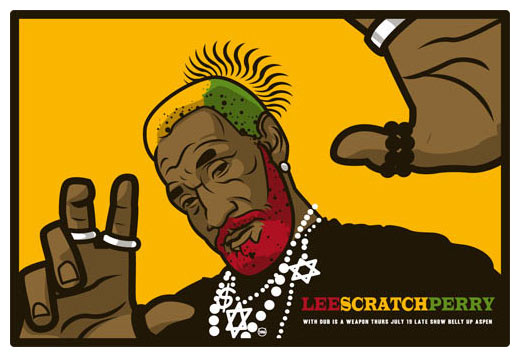 Scrojo Lee Scratch Perry Poster