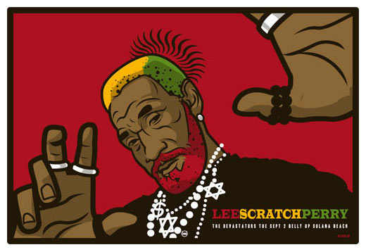 Scrojo Lee Scratch Perry Poster