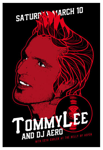 Scrojo Tommy Lee (of Motley Crue) Poster