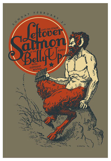 Scrojo Leftover Salmon Poster