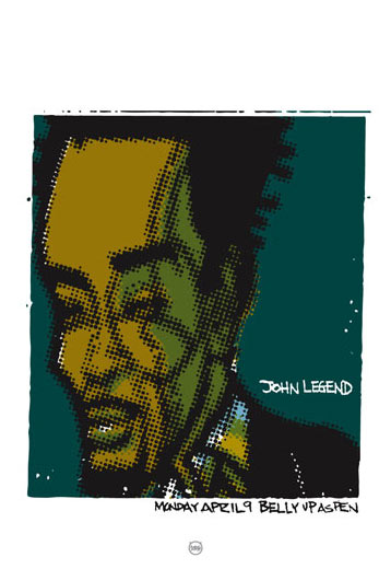 Scrojo John Legend Poster