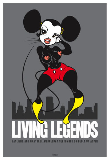 Scrojo Living Legends Poster