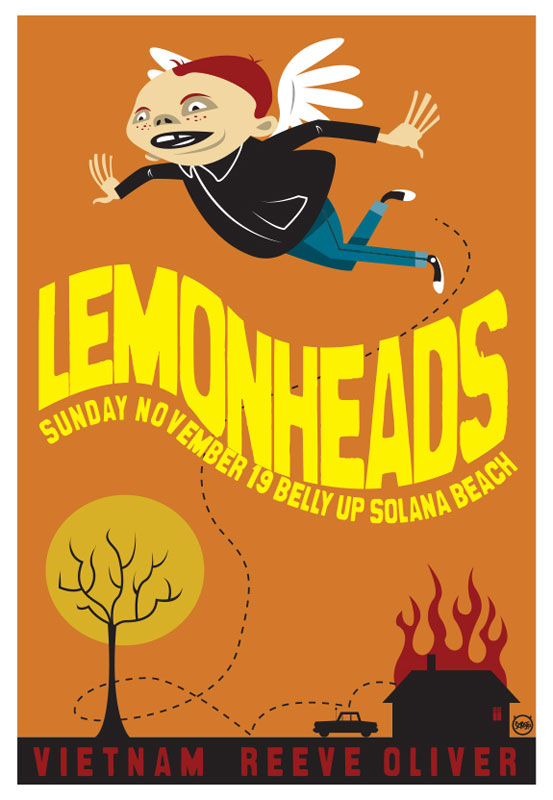 Scrojo Lemonheads Poster
