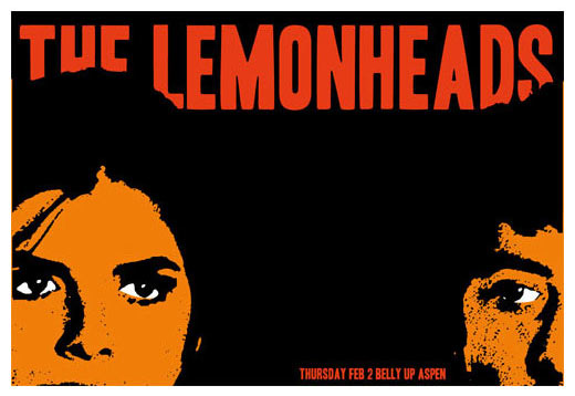 Scrojo The Lemonheads Poster