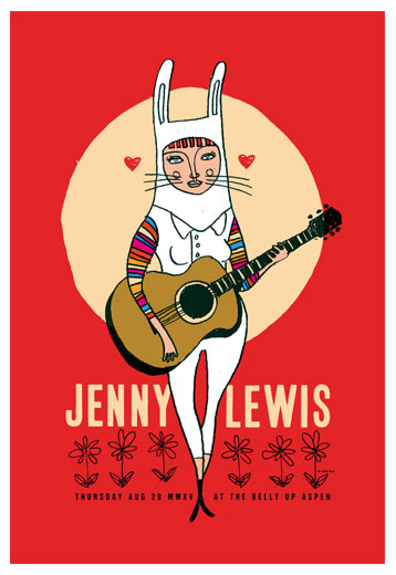 Scrojo Jenny Lewis Poster
