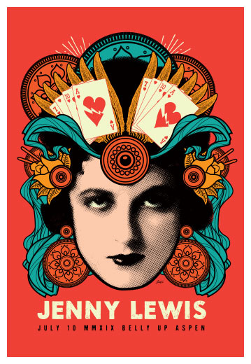 Scrojo Jenny Lewis Poster