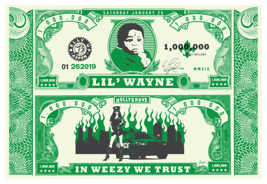 Scrojo Lil' Wayne Poster