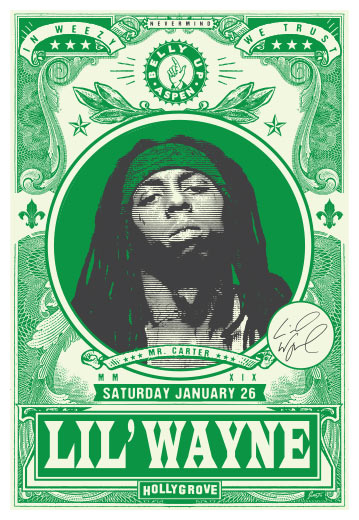 Scrojo Lil' Wayne Poster